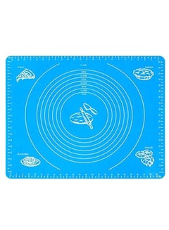 Buy Non-Stick Baking Oven Mat Turquoise/White 40 x 50 cmcentimeter in Egypt