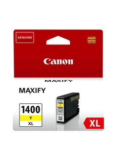 Buy PGI-1400XL High Yield Ink Cartridge Yellow in Saudi Arabia