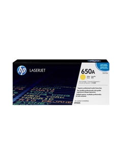 Buy 650A Laserjet Toner Yellow in UAE