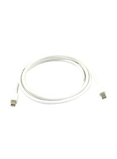 Buy Mini Displayport To Mini Displayport Cable 1.5meter White in UAE