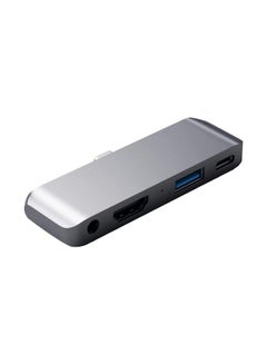 Buy Aluminum Type-C Mobile Pro Hub For iPad And Type-C Smartphones ,Tablets Space Grey in UAE