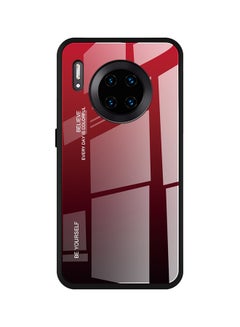 اشتري Protective Case Cover For Huawei Mate 30 Pro Red في السعودية