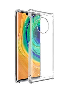Buy Protective Case Cover For Huawei Mate 30 Pro Transparent in Saudi Arabia