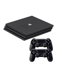 Buy Playstation4 Pro 1TB Console With 2 DUALSHOCK Controllers in UAE