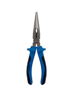 Buy Long Nose Pliers Blue/Black/Silver 200mm in UAE