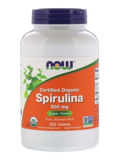 اشتري Certified Organic Spirulina- 500 Tablets 500 Mg في السعودية