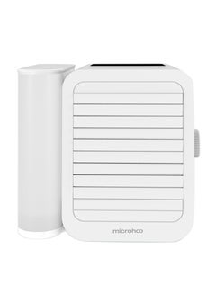 Buy Microhoo USB Air Conditioner Fan White 22x19x20cm in UAE