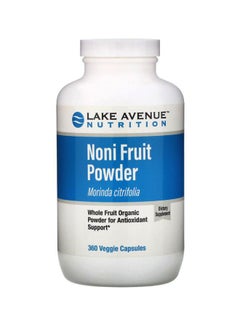 Buy Noni Fruit Powder Dietary Supplement - 360 Veggie Capsules in UAE