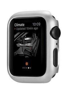 Buy Protective Snap-On Case For Apple Watch 40mm Silver in Saudi Arabia