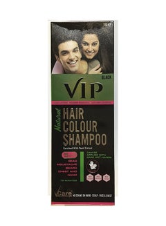 Buy 5-In-1  Shampoo Hair Colour Black 180ml in Saudi Arabia