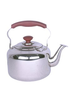 Buy Stainless Steel Tea Pot Silver 4Liters in Saudi Arabia