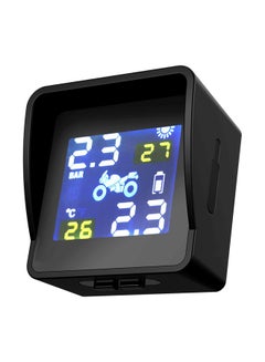 Buy Solar Wireless Motorcycle Tire Pressure Monitoring System in UAE