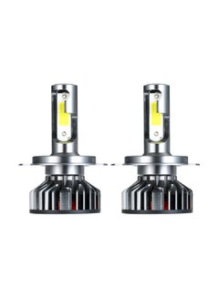 اشتري 2-Piece Car LED Headlight Bulb Set في السعودية