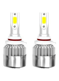 Buy 2-Piece Car LED Headlight Bulbs in UAE