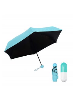 Buy Travel Capsule Umbrella Blue in Saudi Arabia