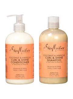 Buy Coconut Shine Shampoo And Conditioner Set in Saudi Arabia
