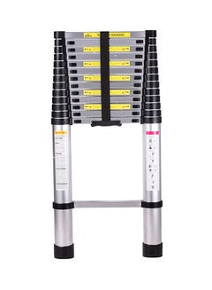 Buy Portable Multi-Use Extension Telescopic Ladder Silver 4.4meter in UAE