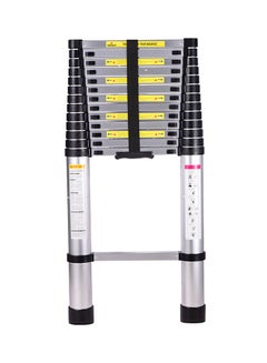 اشتري Portable Multi-Use Extension Telescopic Ladder فضي 2.9متر في السعودية