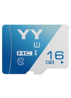 Buy HC Class 10 TF Flash Memory Card Blue/White in Saudi Arabia