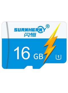 Buy Pro Class 10 TF Flash Memory Card Blue/White in Saudi Arabia