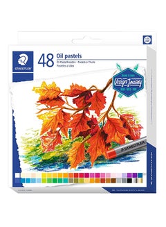 Buy 48-Piece Oil Pastel Colour Set Multicolour in UAE