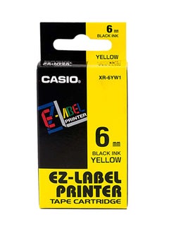 Buy EZ Label Printer Tape Yellow in Egypt