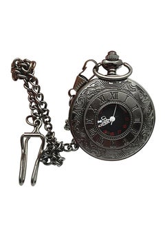 اشتري Men's Black Matel Pattern Analog Pocket Watch PW-016 في السعودية