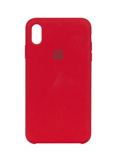 Buy Protective Case Cover For Apple iPhone X Cardinal Red in UAE