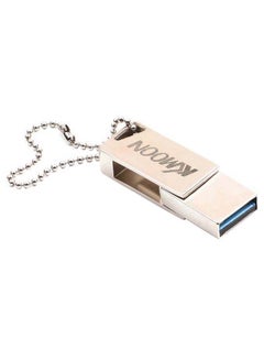 اشتري فلاش درايف يو ديسك صغير محمول بمنفذ USB C8247-64-1 فضي في السعودية