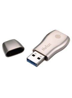 Buy Portable Fingerprint U-Disk USB Flash Drive C8149-32-1 Gold/Silver in UAE