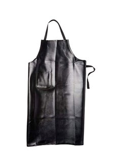 Buy Adjustable Bib Apron Black 40.2x26.5x0.2inch in Egypt