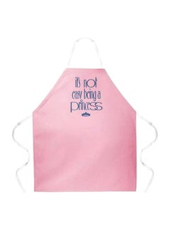 Buy Fully Adjustable Apron Pink/Blue 27x34inch in Egypt