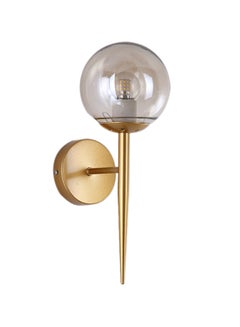 Buy Modern Style LED Wall Light Gold/Clear 13 x 34cm in Saudi Arabia