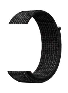 Buy Replacement Band For Apple Watch Series 1/2/3/4 42/44mm Black in Saudi Arabia