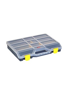 Buy Plastic Electrical Tool Box Blue/Clear 37.8X29X61cm in UAE