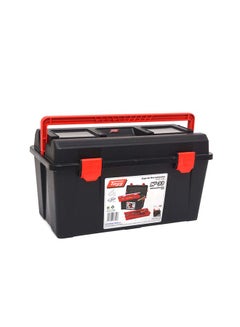 Buy 19-Inch Heavy Duty Tool Box Red/Black 48X25.8X25.5centimeter in UAE