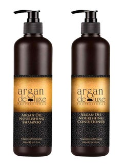 Buy Argan Oil Nourishing Shampoo And Conditioner 2 x 500ml in Saudi Arabia
