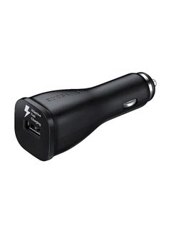 Buy Car Charger With USB Charging Cable Black in UAE