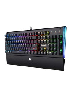 Buy REDRAGON K569 Mechanical Gaming Keyboard With LED Backlit Light Black-Brown switch in Egypt