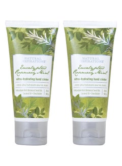 اشتري Pack Of 2 Eucalyptus Rosemary Mint Ultra Hydrating Hand Cream 2أوقية في السعودية