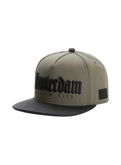 Buy Simple Letter Pattern Personalized Hip-Hop Sun Protection Cap Green/Black in UAE