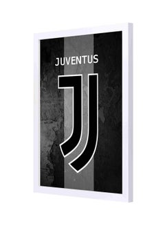 اشتري لوحة فنية بإطار خشبي تحمل كلمة "Juventus" وشعار فريق يوفنتوس لكرة القدم لديكور الحائط، ألوان داكنة متعدد الألوان 33x43Ø³Ù†ØªÙŠÙ…ØªØ± في السعودية