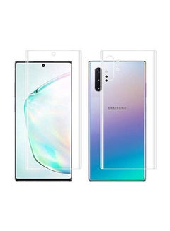 Buy Nano Front And Back Screen Protector For Samsung Galaxy Note 10 Clear in Saudi Arabia