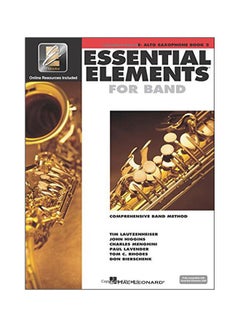 Buy Essential Elements For Band : Comprehensive Band Method : Alto Saxophone Book 2 hardcover english - 01-Jun-00 in UAE