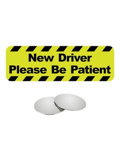 Buy New Driver Please Be Patient Car Sign Vinyl Sticker Set in UAE