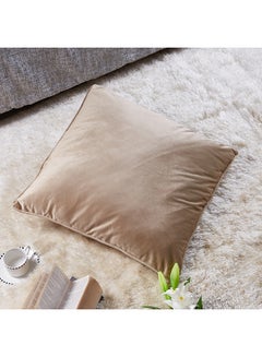 Buy Dove Filled Cushion Beige 65x65cm in Saudi Arabia