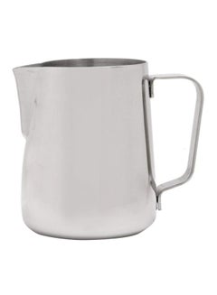 Buy Stainless Steel Espresso Coffee Milk Frothing Pitcher Silver in Saudi Arabia