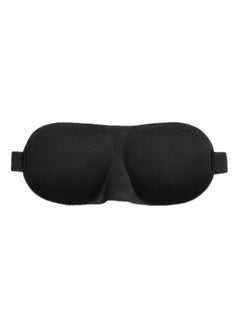 Buy 3D Countered Sleeping Eye Mask Black in Saudi Arabia