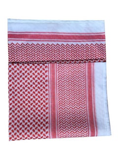 Buy Casual Scarf Red/White in UAE