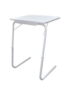 Buy Multipurpose Foldable Table White 54centimeter in UAE